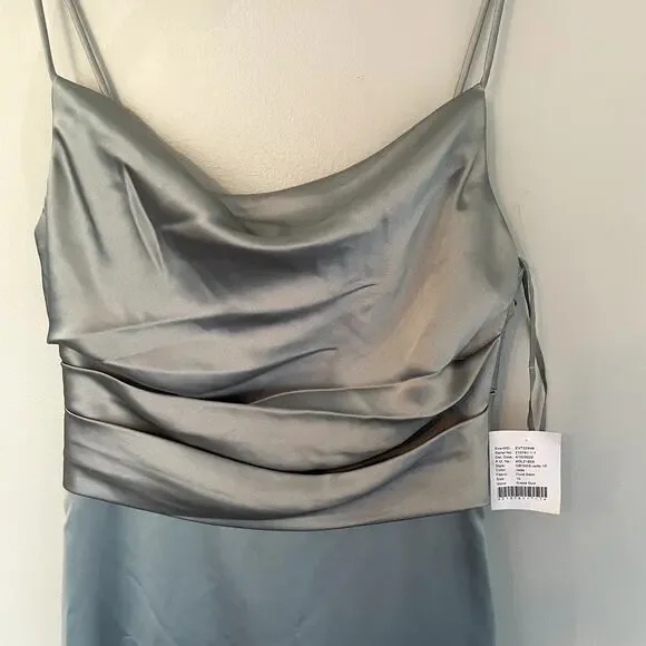 NWT Amsale Cody Dress in Jade Green Women's Size 10 | Jade Cody Dress - Picture 10 of 16